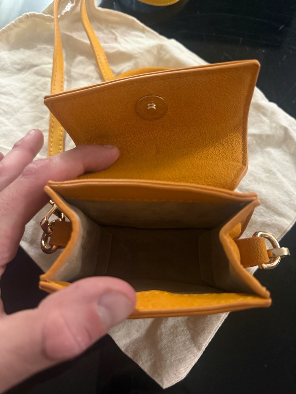Jacquemus Le Chiquito Canvas Signature Mini Handbag - Picture 4 of 7